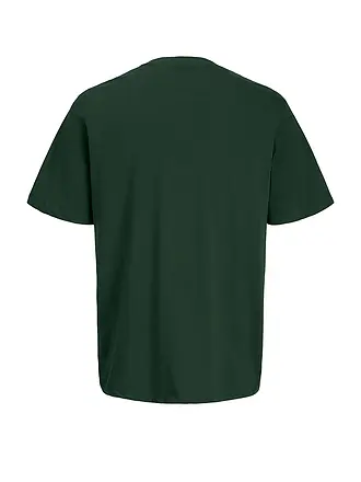 JACK & JONES | T-Shirt JORHOLIDAY | dunkelgrün